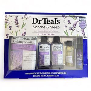 Dr Teal’s Lavendar Soothe and Sleep 5-Piece Gift Set - New in Box